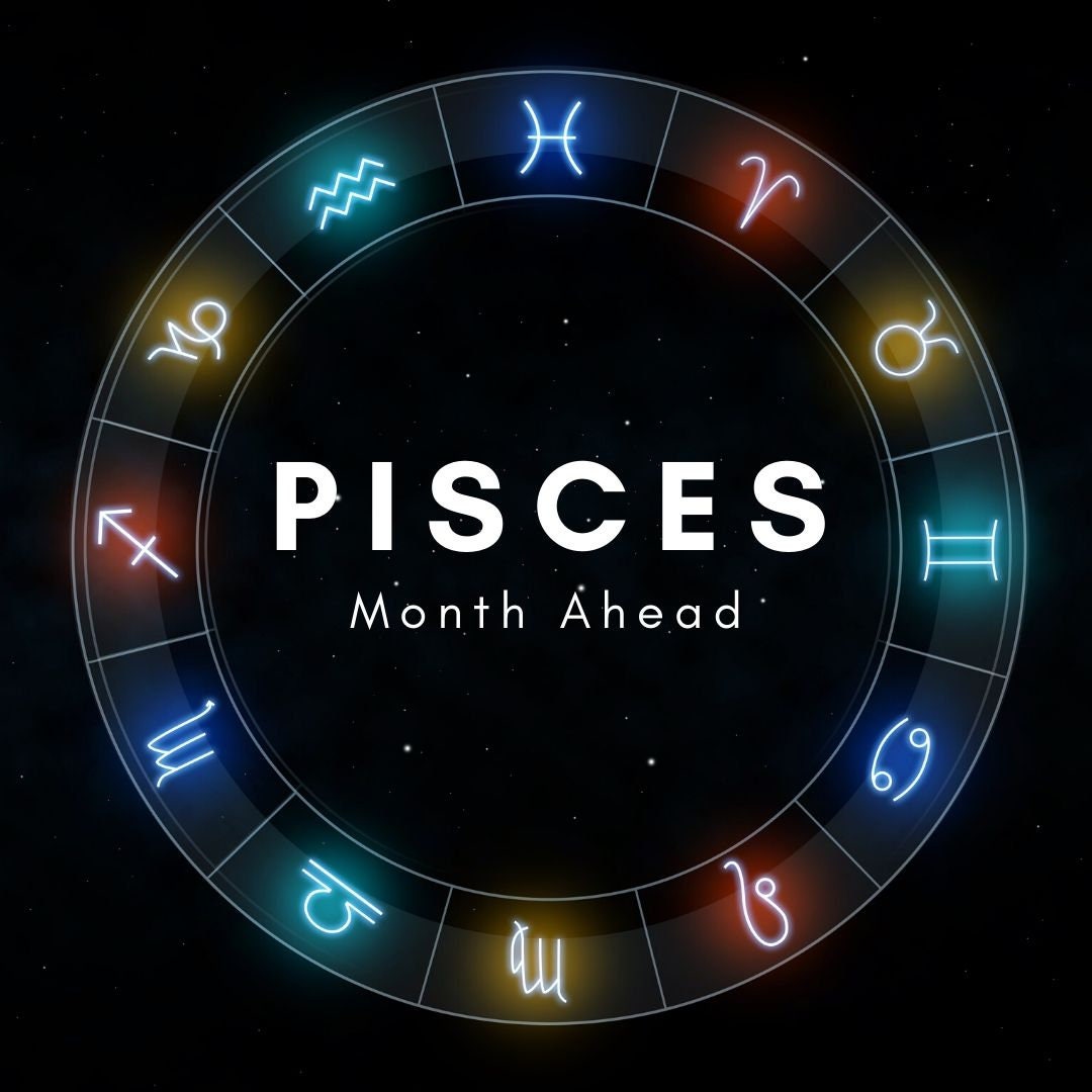 Pisces Month Ahead Horoscope Reading/zodiac/horoscope/star Etsy