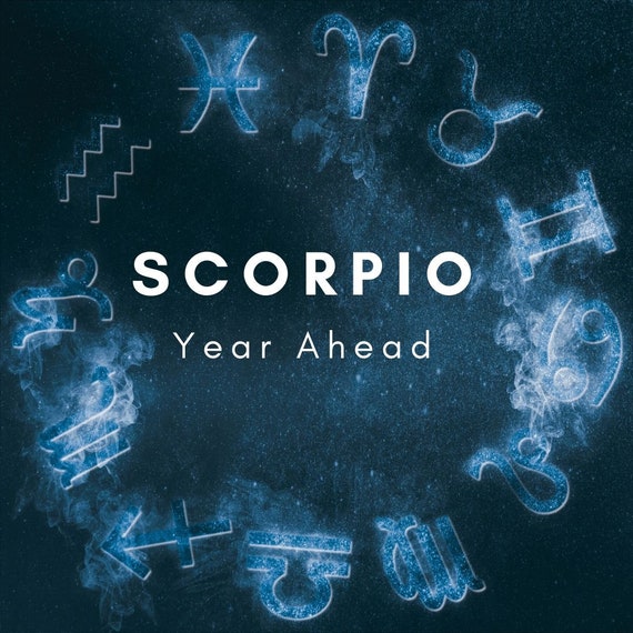 Scorpio Year Ahead Horoscope Reading/tarot Etsy
