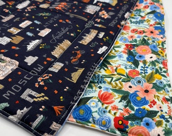 Rifle Paper Bon Voyage & Floral Reversible Hot Pad/Salvamanteles