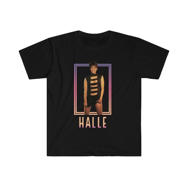 Halle Berry Film Star Strictly Business Boomerang era - Unisex Softstyle T-Shirt