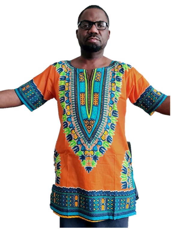 Fitted dashiki clearance shirt