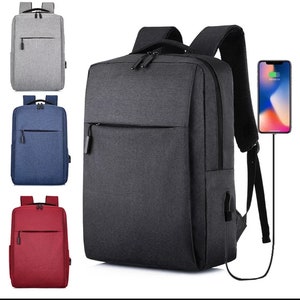 Anti Theft Unisex Laptop Backpacks for School, Travel, and Daypacks bags with USB Charging points.