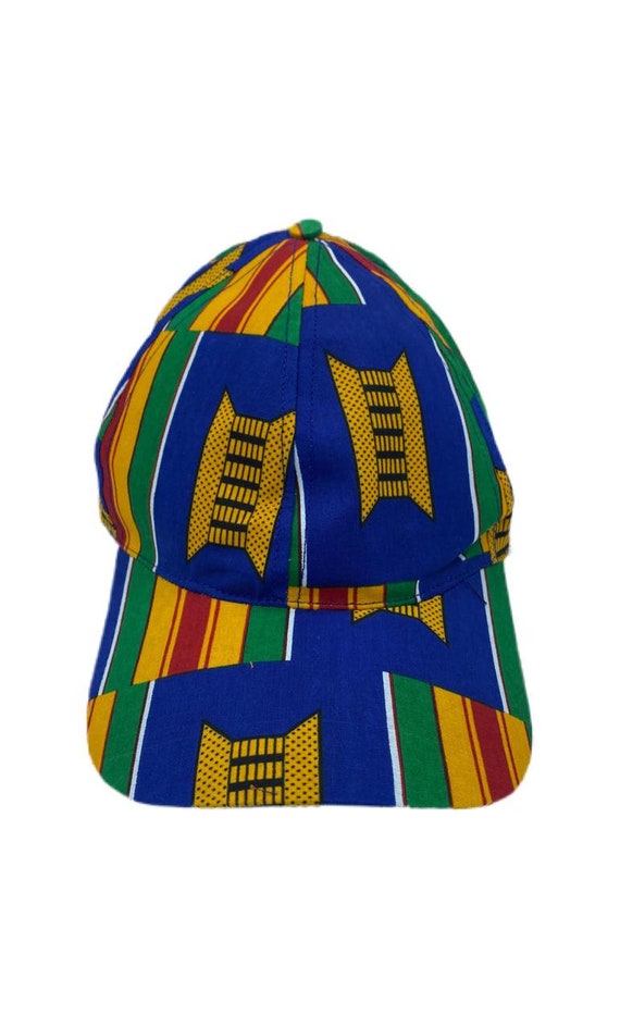African Traditional Kente Style Face 