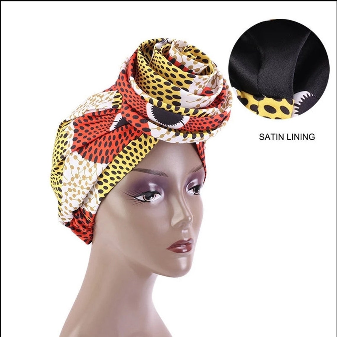 African Printed Turban Bandanas Ankara Dashiki Women Headwear Etsy