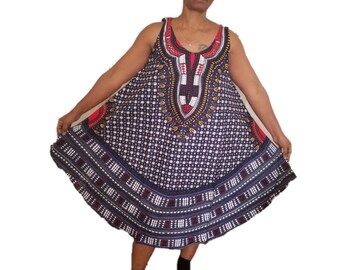 printed umbrella frock