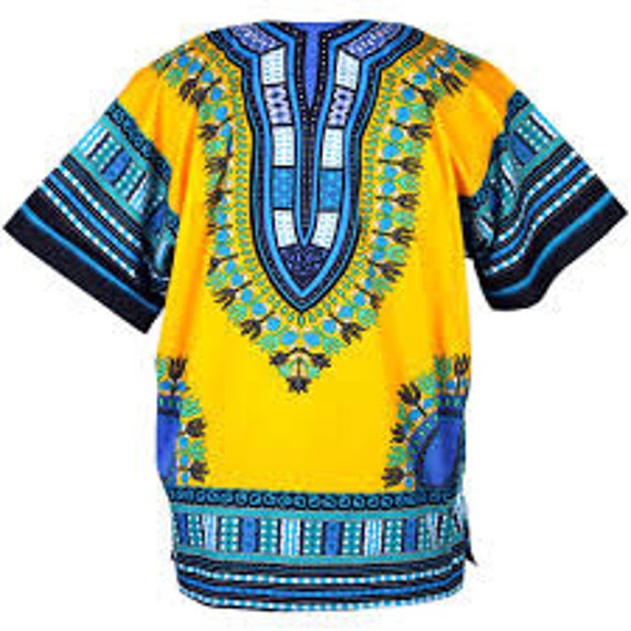 Fitted dashiki shirt sale