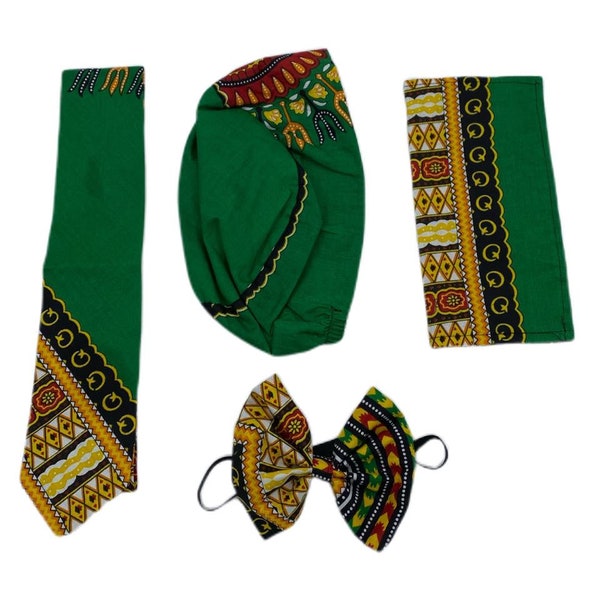kente tie set