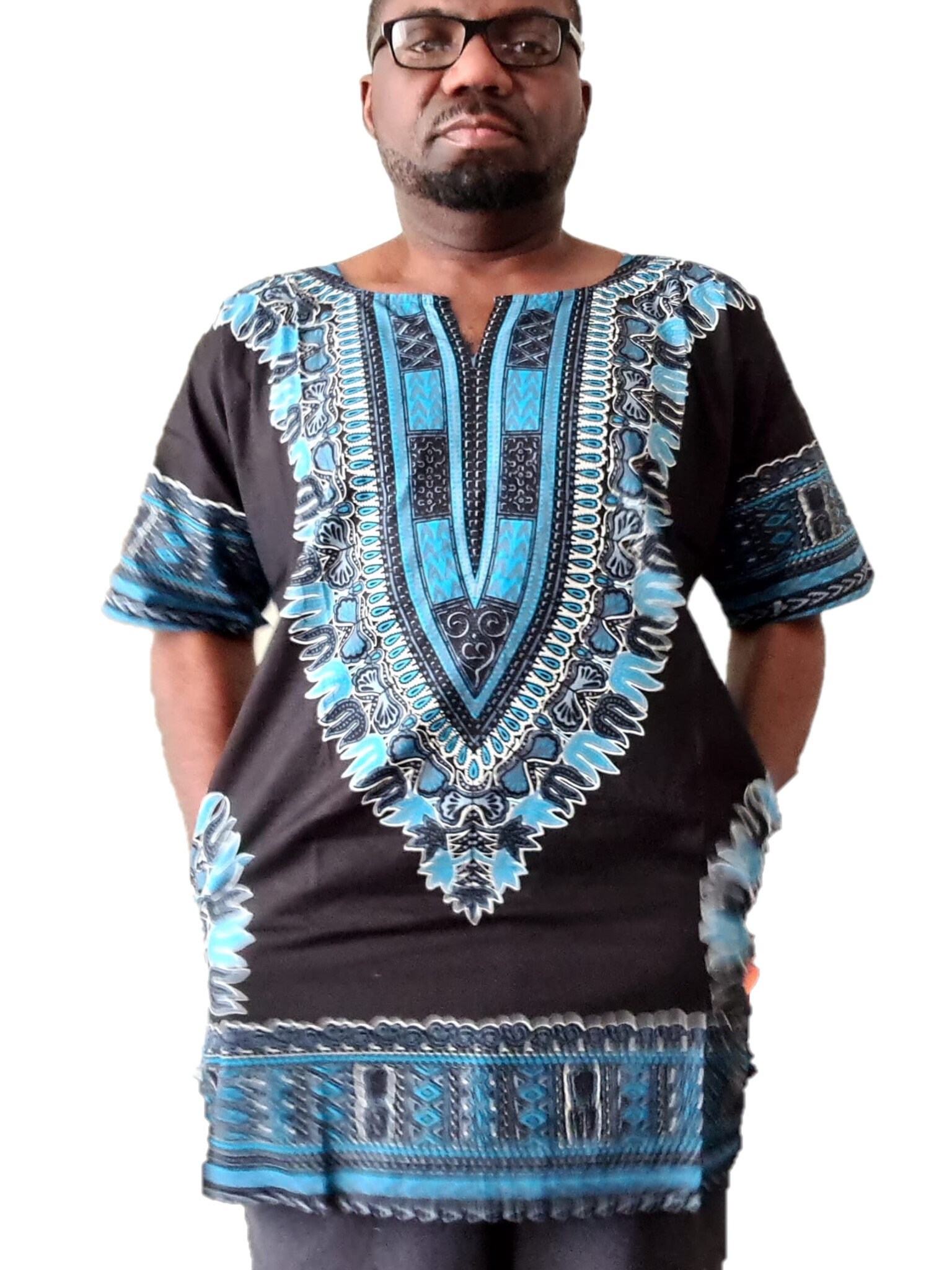 Unisex Fitted Dashiki Shirt/top/blouse 
