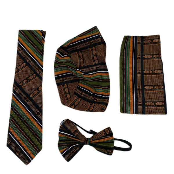 kente tie set