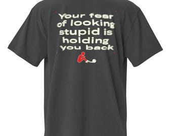 Oversize Motivational T-Shirts – Relaxed Fit Hustle Apparel | Level Up Brand
