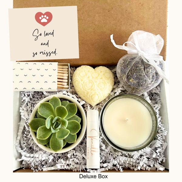 Pet Loss Grieving Basket Etsy