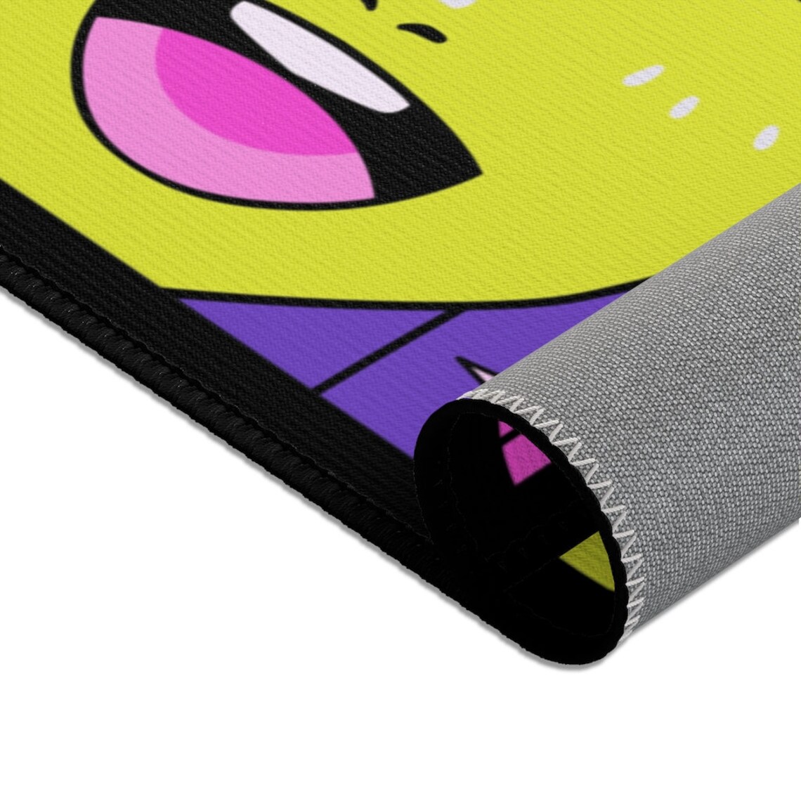 Anime Area Rug Cute Kawaii Girl Anime Area Rug Anime Home Etsy