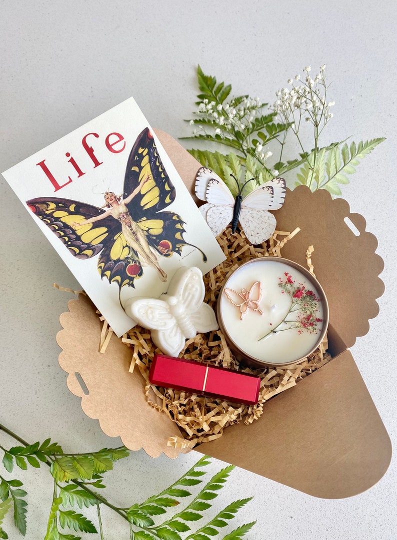 Butterfly Gift Box Butterfly Gift Set Butterfly Gift Etsy