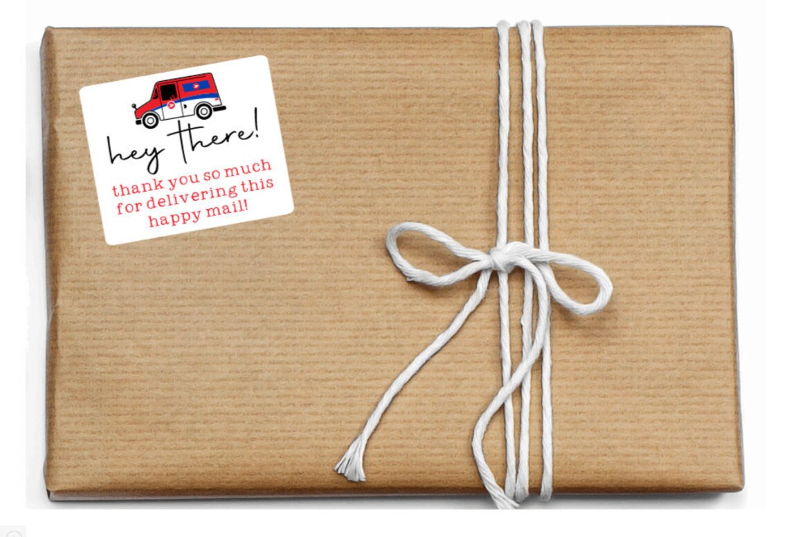 Canada Post stickers // 15 OR 40 stickers // Happy mail Etsy