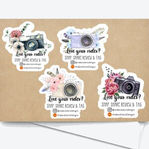 Paper Stickers Review For Etsy Merci De Nous Laisser Un Etsy