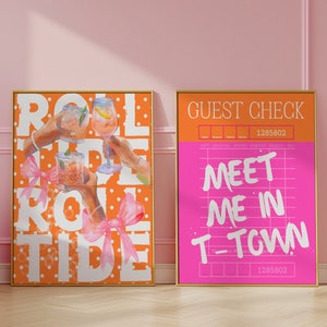 TUSCALOOSA, AL Print bar cart Art Meet Me in Tuscaloosa trendy muurkunst gast check poster print trendy afdrukbare kunst - University of Alabama