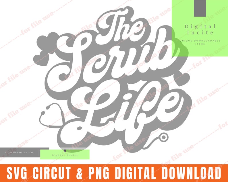 Download Clip Art Scrub Life Svg Nurse Svg File For Cricut Nurse Life Svg Nurselife Svg Cute Cutting Files For Cricut Silhouette Digital Download Art Collectibles