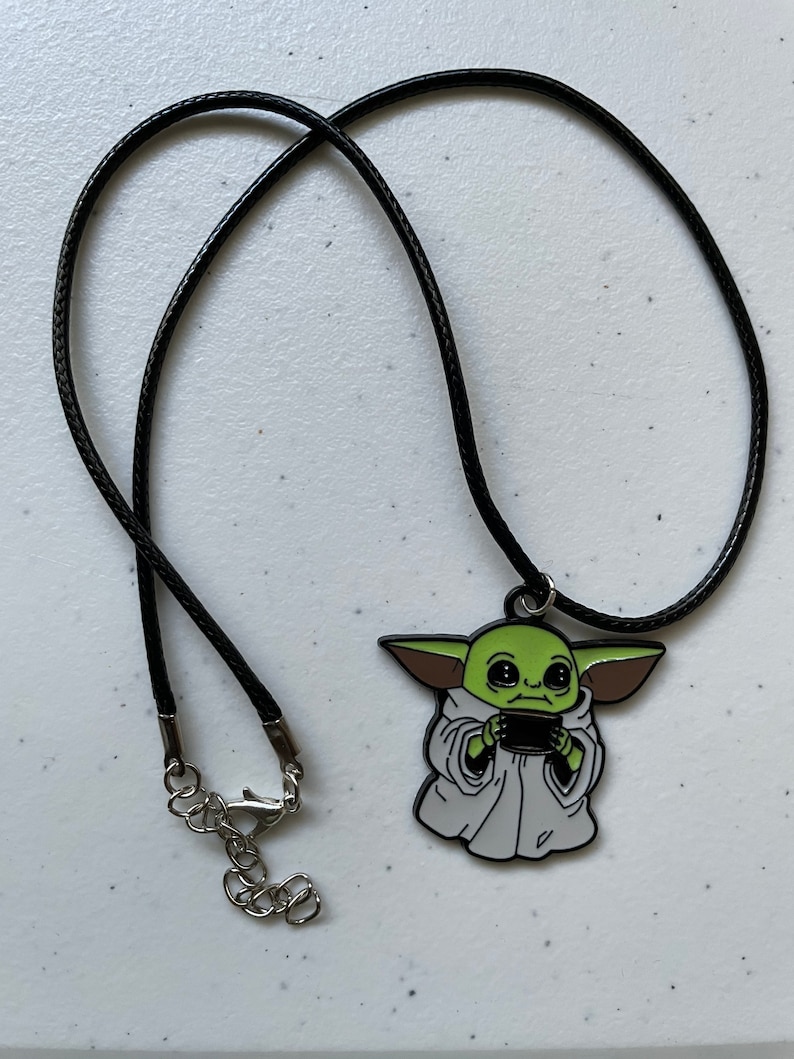 Baby Yoda necklace