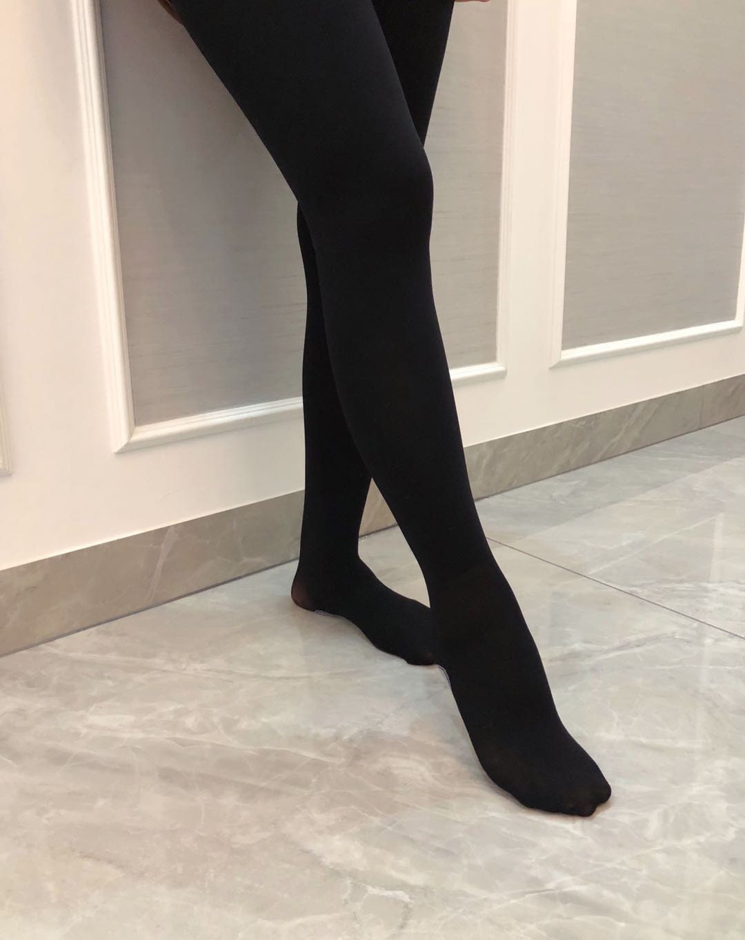 Thick Black Tights -  UK