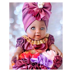 12 inch Oya doll, Orisha doll, Altar decoration