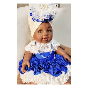 12 inch Yemaya doll, Orisha doll, Altar decoration