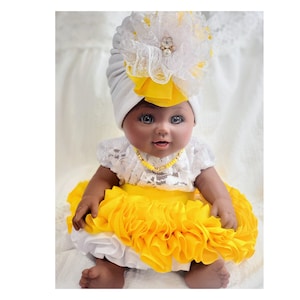 12 inch Oshun doll, Orisha doll, Altar decoration