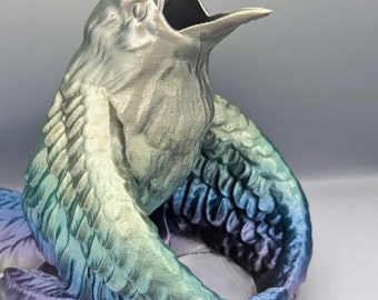 Raven Dice Tower: Fantasy Tabletop Gaming Accessory
