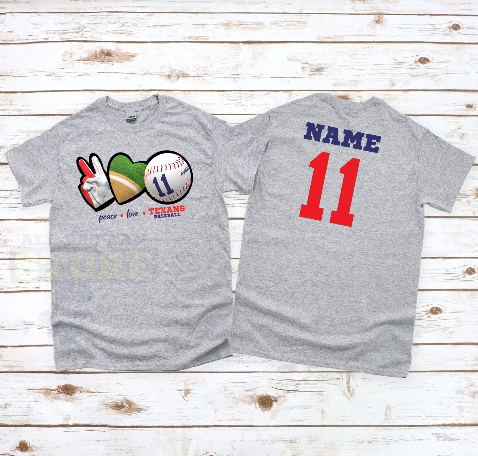 Personalized Baseball T Shirt. with team name number team Etsy