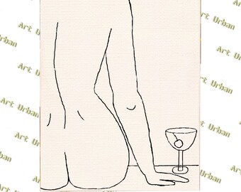 Naked Sip and Paint - Etsy
