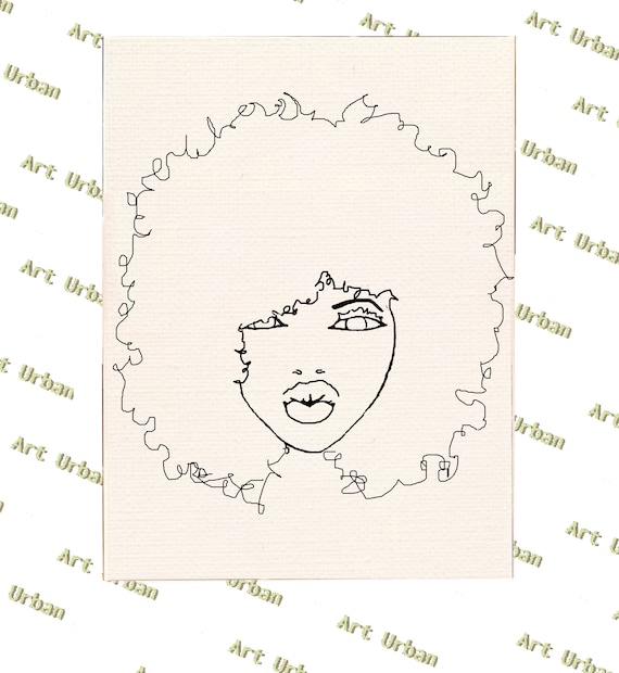 Beauty Pre Sketched Canvas, Pre Drawn Canvas for Painting, Sip and Paint Canvas, Art Kits, Paint Party Canvas, Art Activity