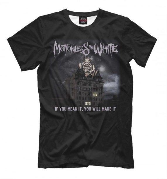 Motionless in White 570 TShirt Premium Quality Tee Etsy