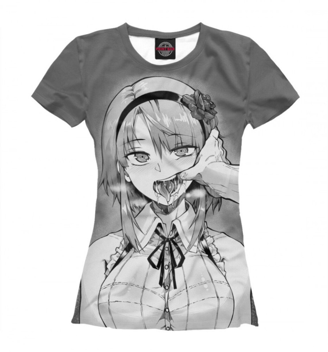 Ahegao Anime Girl TShirt PremiumQualität Tee Herren und Etsy