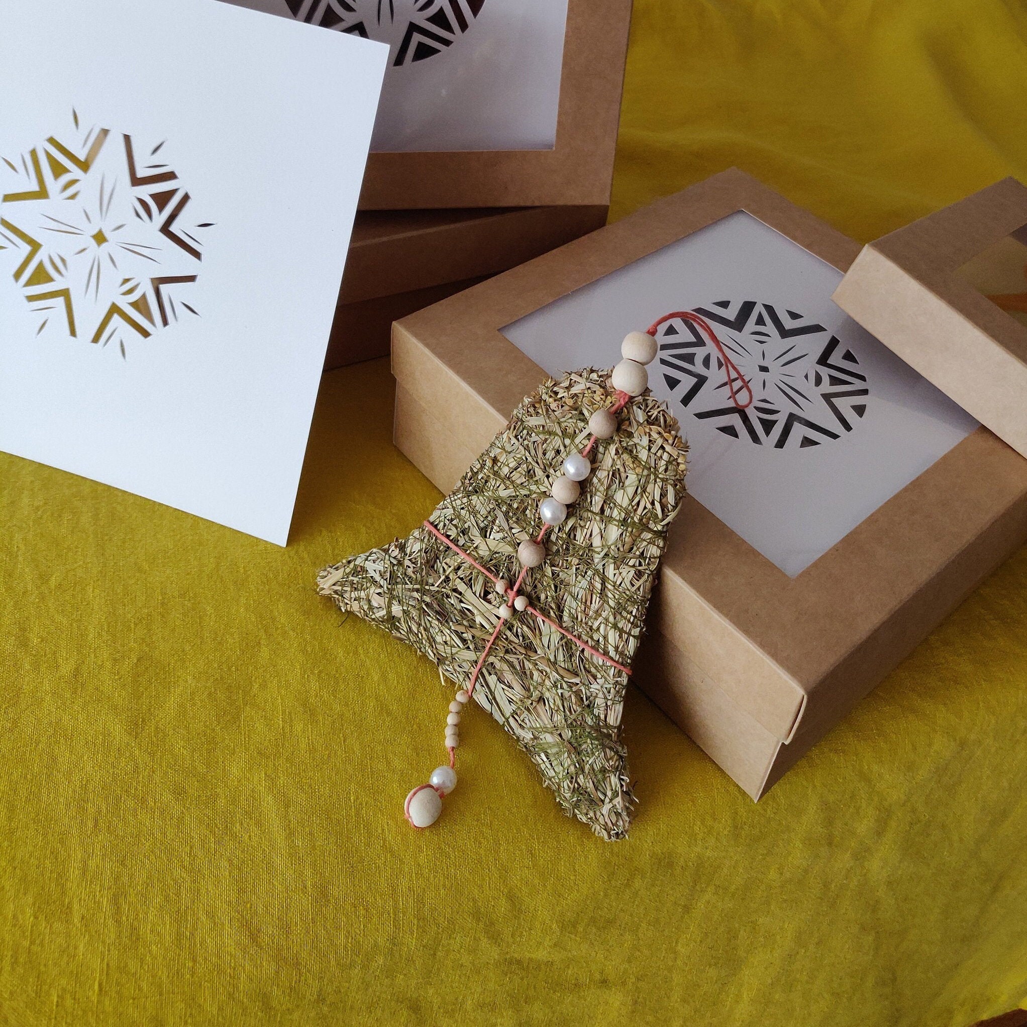 Cloche en Foin. Décoration Intérieur