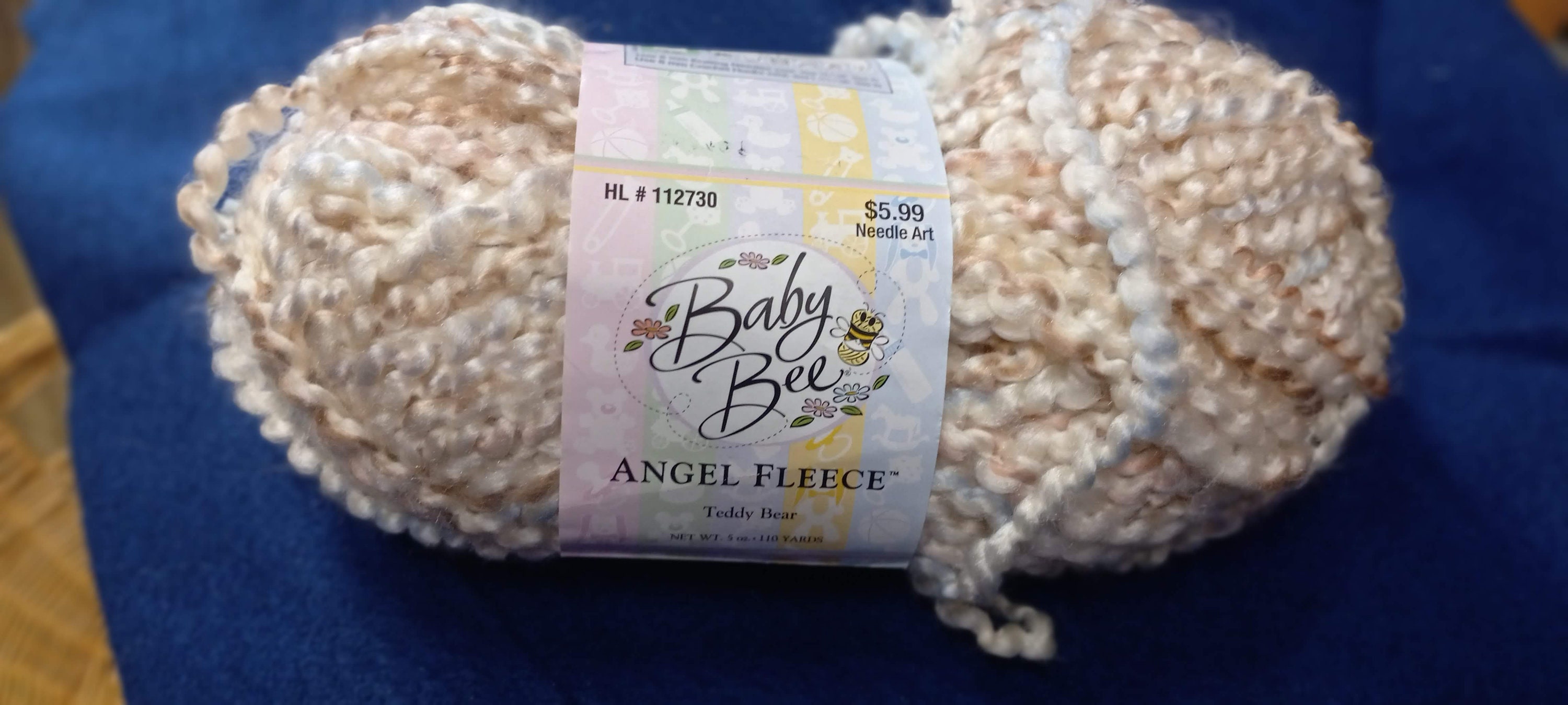 Baby Bee Angel Fleece Color Teddy Bear 5 Ounces Etsy