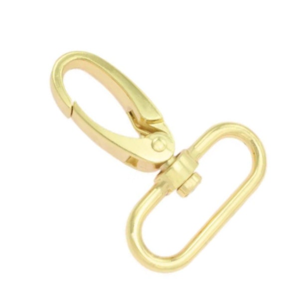 Taschenkarabiner 30mm Gold 2/6/10 Stück