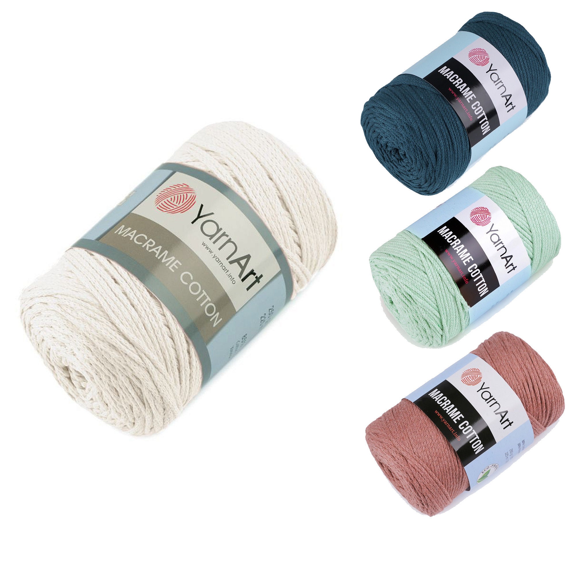 HILO MACRAME 50gr - Crochetteando - La tienda de los tejedores