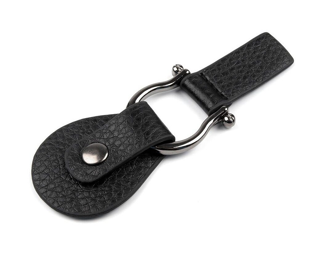 Pocket closure 4.2 x 11.5 cm Black brown Etsy