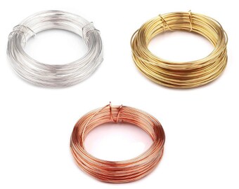 Wire copper 10 m, 0.18 - 0.3 - 0.5 - 0.8 - 1 mm