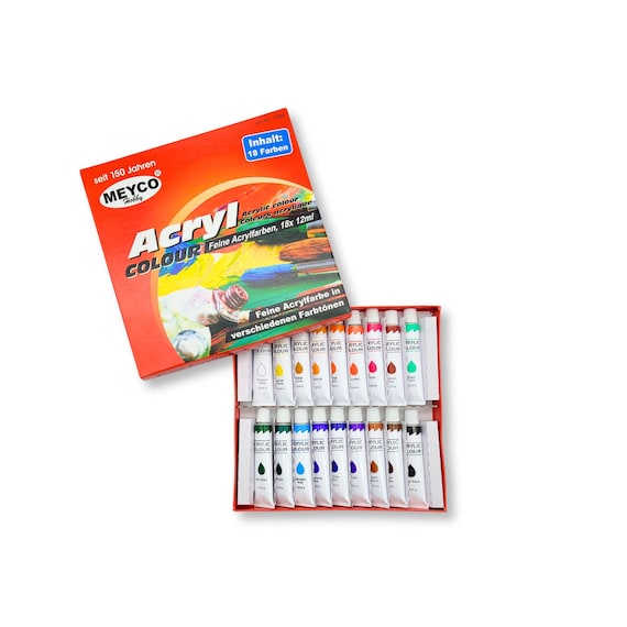 Acrylfarben Set 18 Teilig