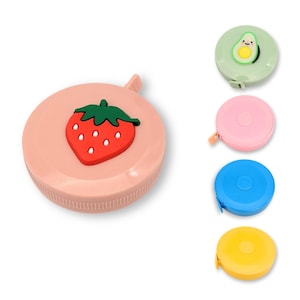 Tape measure avocado, strawberry, colorful 1.5 m