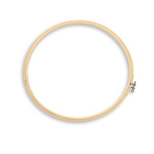 Embroidery frame 12.5 / 15 / 18 / 20 / 22 cm bamboo