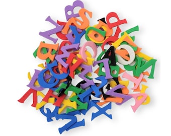 Foam rubber numbers and ABC