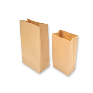 Sacchetto di carta kraft 24 pezzi.