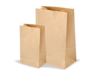 Bolsa de papel papel kraft 24uds.