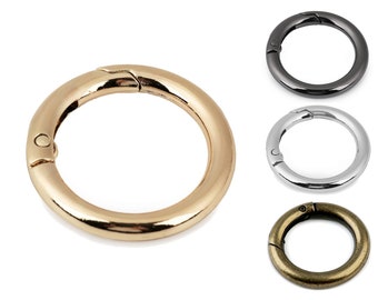 Pocket Hooks Color : Mix 4 color, Size : I.D 17mm MYBHD 4 O-shaped Spring Rings Round Carabiner Pocket Hooks Color : Mix 4 color, Size : I.D 17mm MYBHD 4 O-shaped Spring Rings Round Carabiner