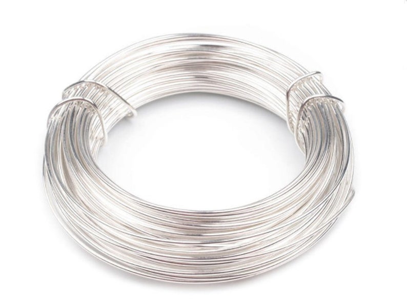 Fil de cuivre 10 m, 0,18 0,3 0,5 0,8 1 mm Silver