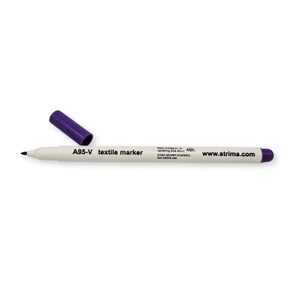 Textile marker pen purple