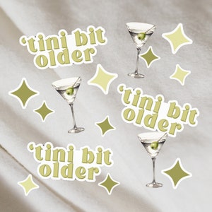 Etwas älteres Konfetti | Winzige ältere Dekorationen | Dirty Martini Geburtstag Party Dekorationen (75 Stück)