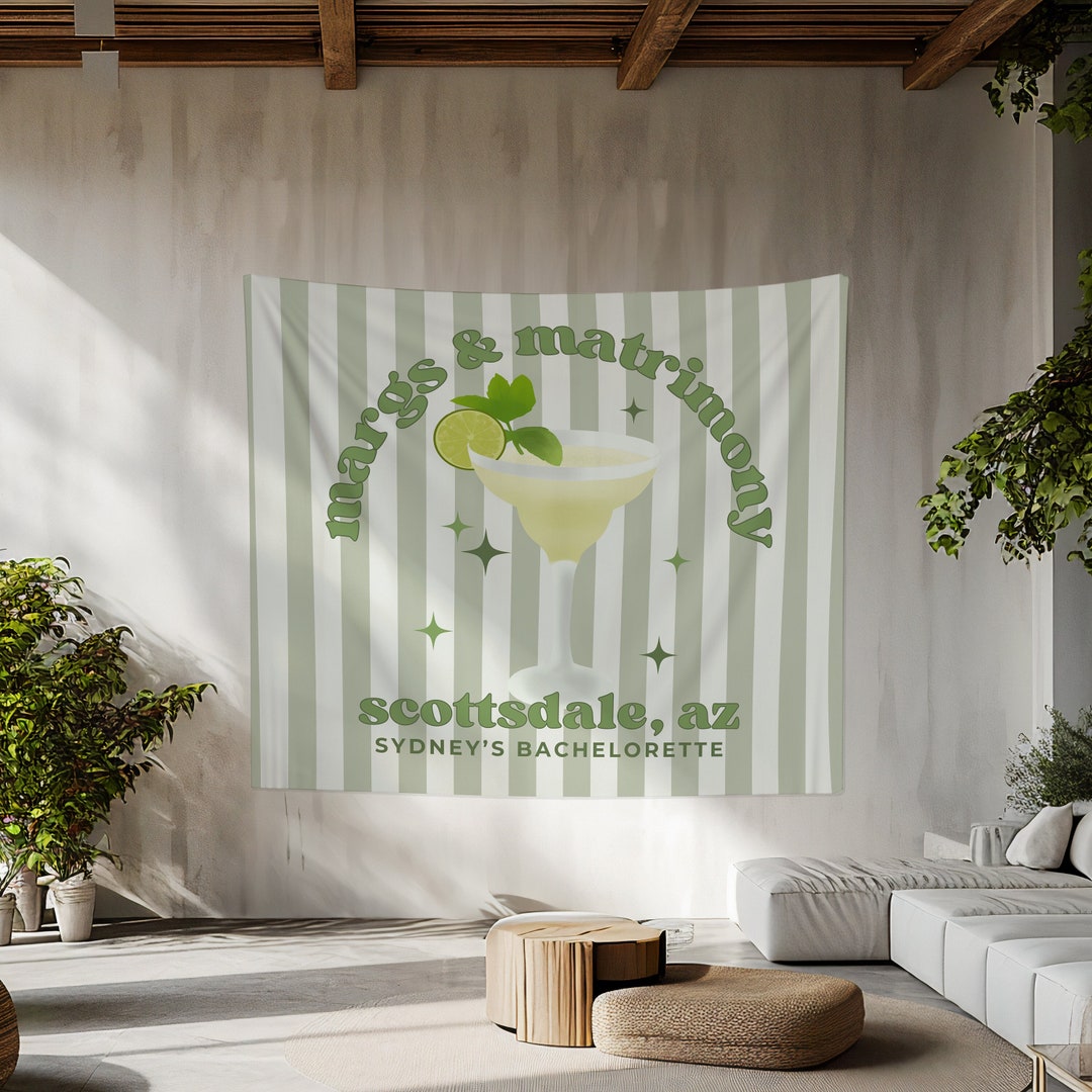 Margs and Matrimony Bachelorette Party Banner | Margs & Matrimony ...