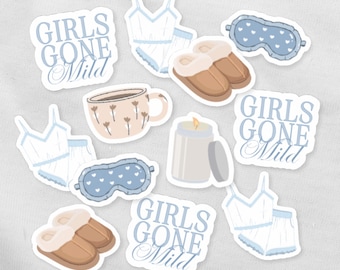 Girls Gone Mild Bachelorette Confetti | Girls Gone Mild Bachelorette Decorations | Spa Bachelorette Decor (70 Pieces)